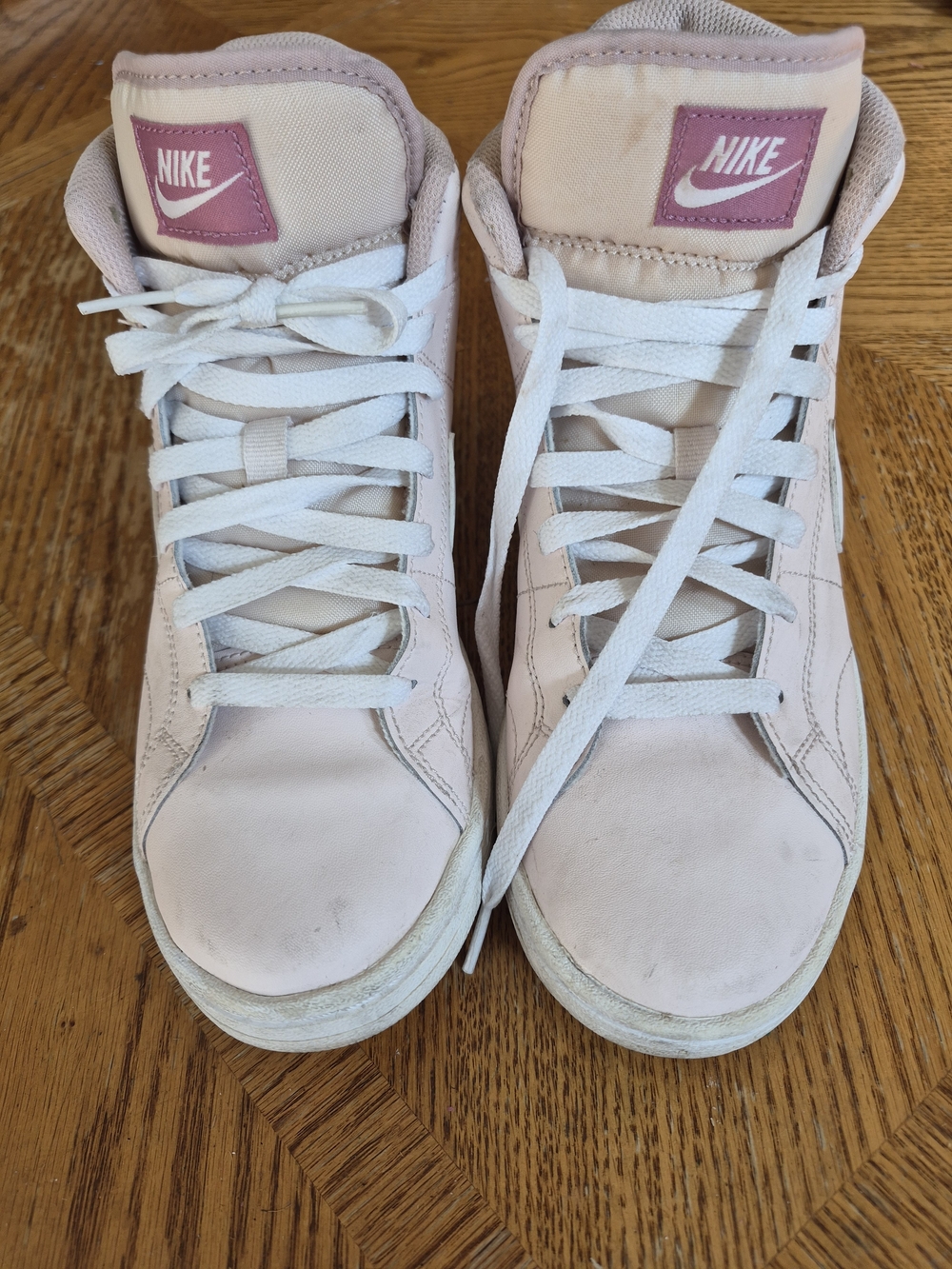 Nike Women’s Light Pink High-Top Sneakers